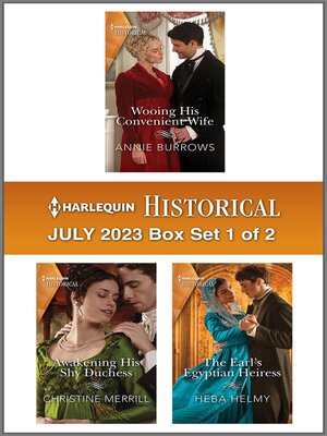 cover image of Harlequin Historical July 2023--Box Set 1 of 2